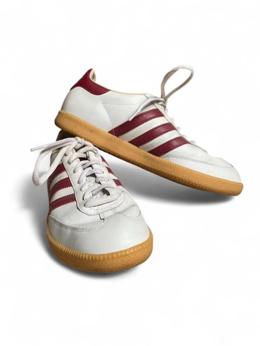 Vintage Adidas Samba OG Sneakers Men’s US 11 / EU 45 1/3 | White $ Burgundy